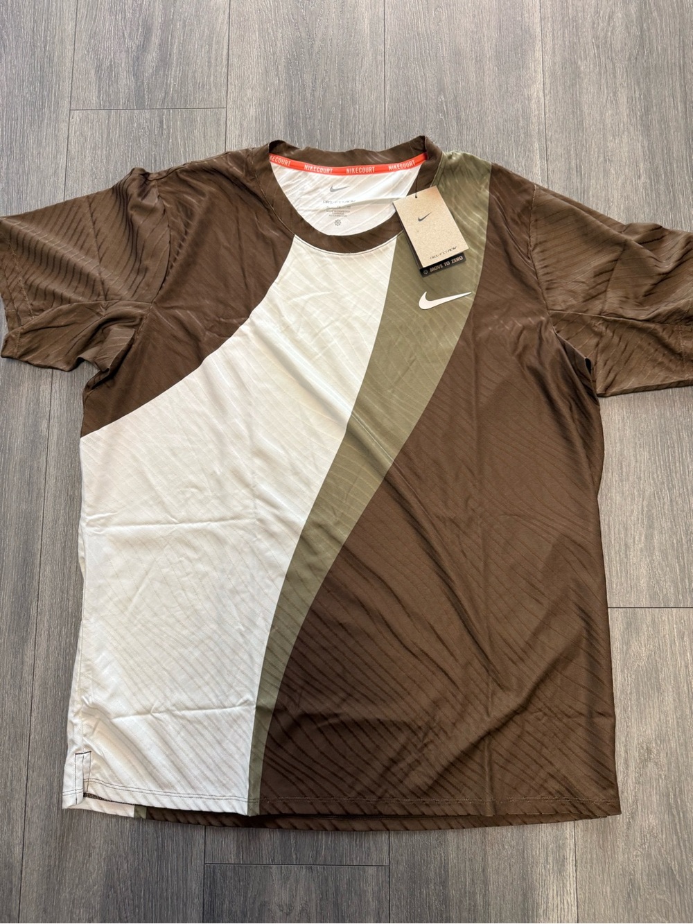 95$ Nike Courts Slam Dri-Fit ADV Men's Tennis Pickleball IB0201-133 Size XL New